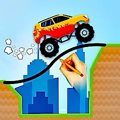 play Dibuja y salva el coche