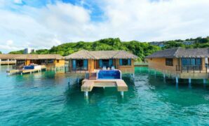 Affordable luxury island resorts with overwater bungalows and private pools