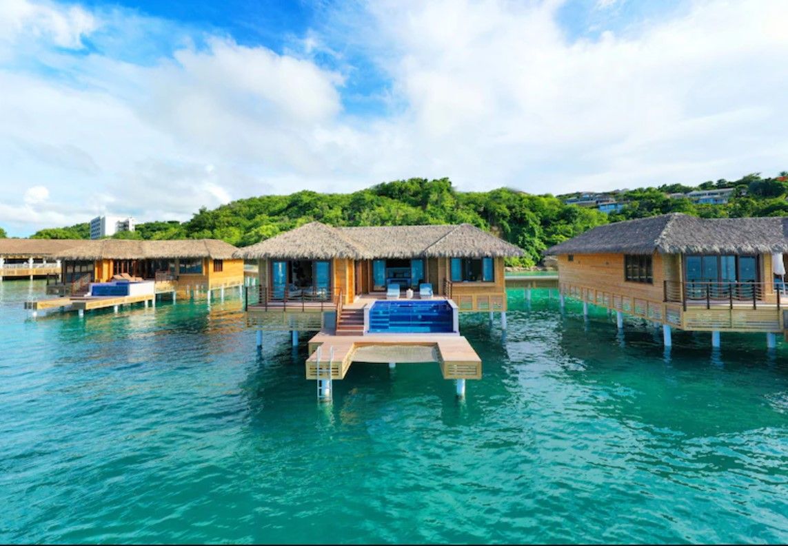 Affordable luxury island resorts with overwater bungalows and private pools