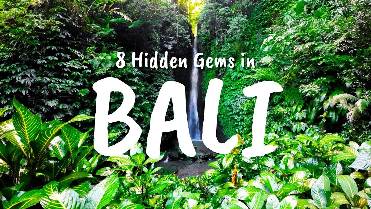 Discovering the hidden gems and secret beaches of bali